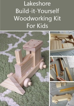 Build-It-Yourself Woodworking Kit at Lakeshore Learning  Woodworking kits,  Woodworking kit for kids, Woodworking for kids