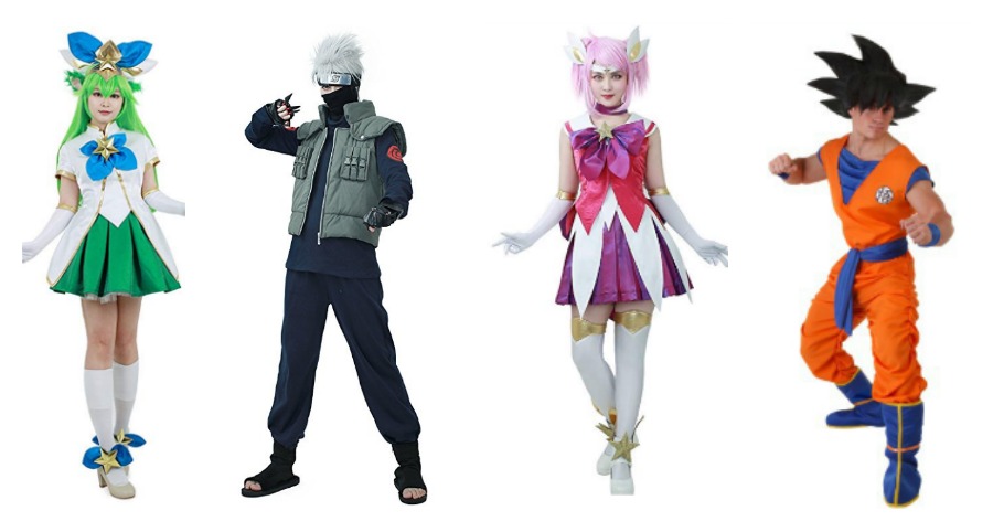 Group anime costume ideas for Halloween
