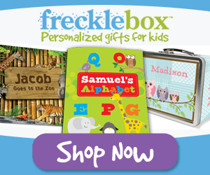 Shop for personalized gifts at Frecklebox.com now.