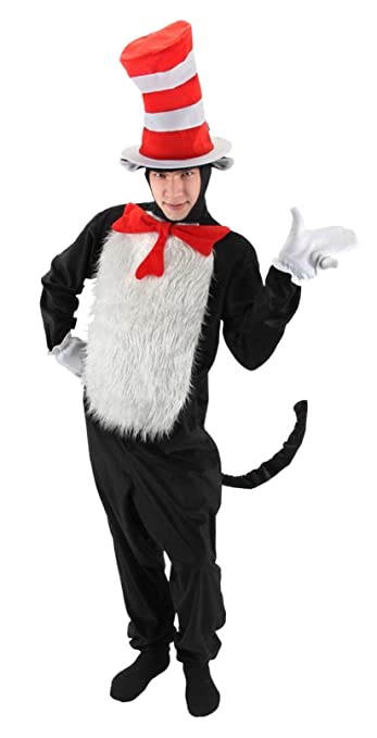 Dr Seuss Halloween Costumes for kids : Kids Cat In The Hat Costume