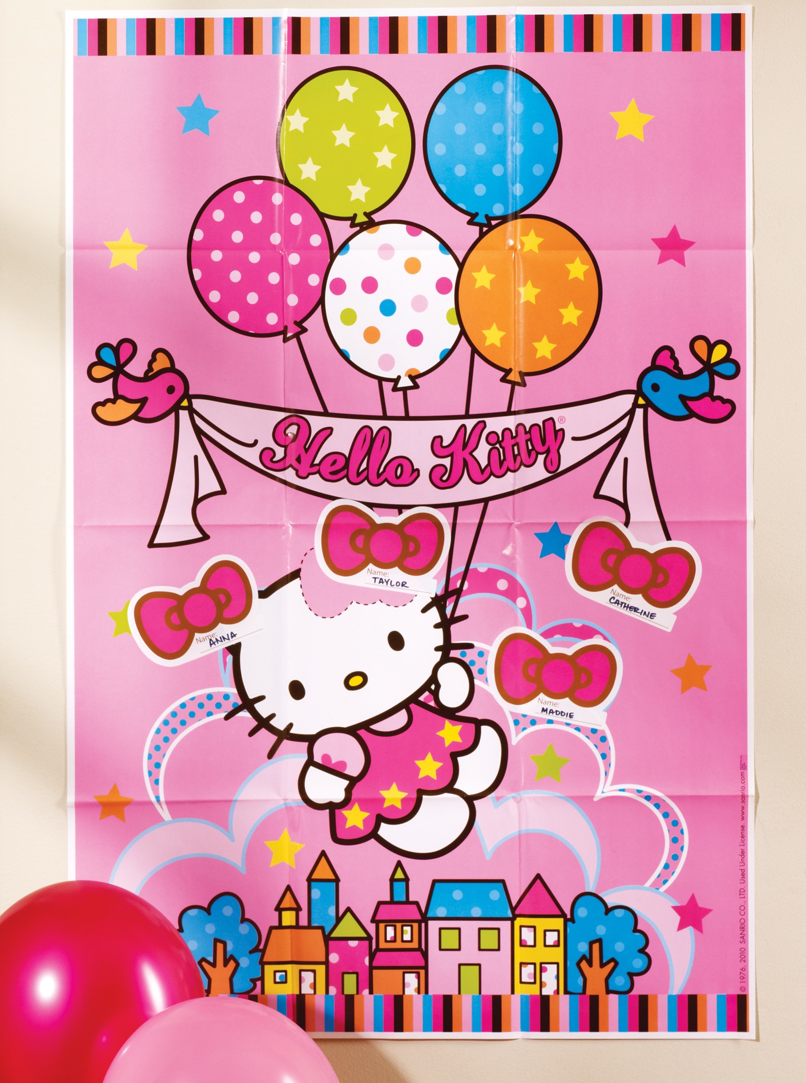 Hello Kitty Balloon Dreams Party Game