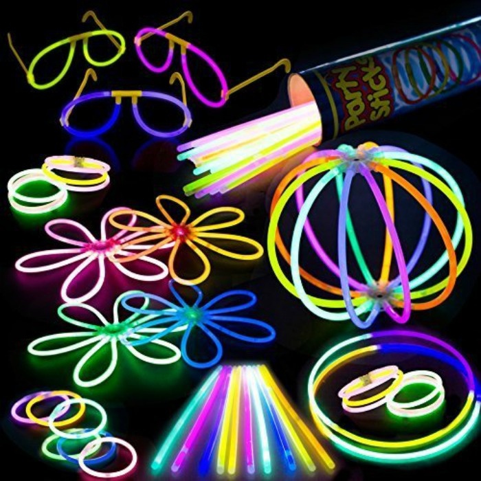 7 Amazing Glow In The Dark Party Ideas That Are Killing It For Fall- Party Pack of Glow Sticks