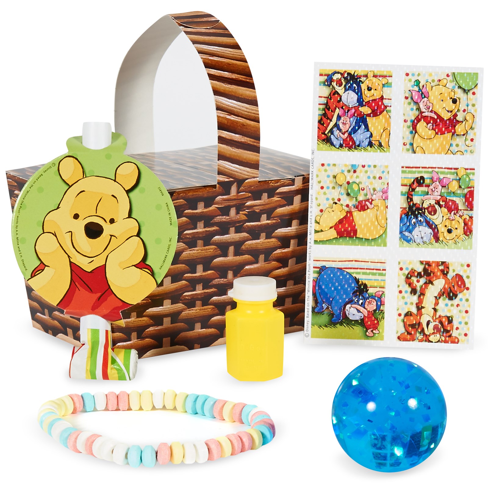 Disney Pooh and Pals Party Favor Box Winnie the Pooh Party supplies for Kids