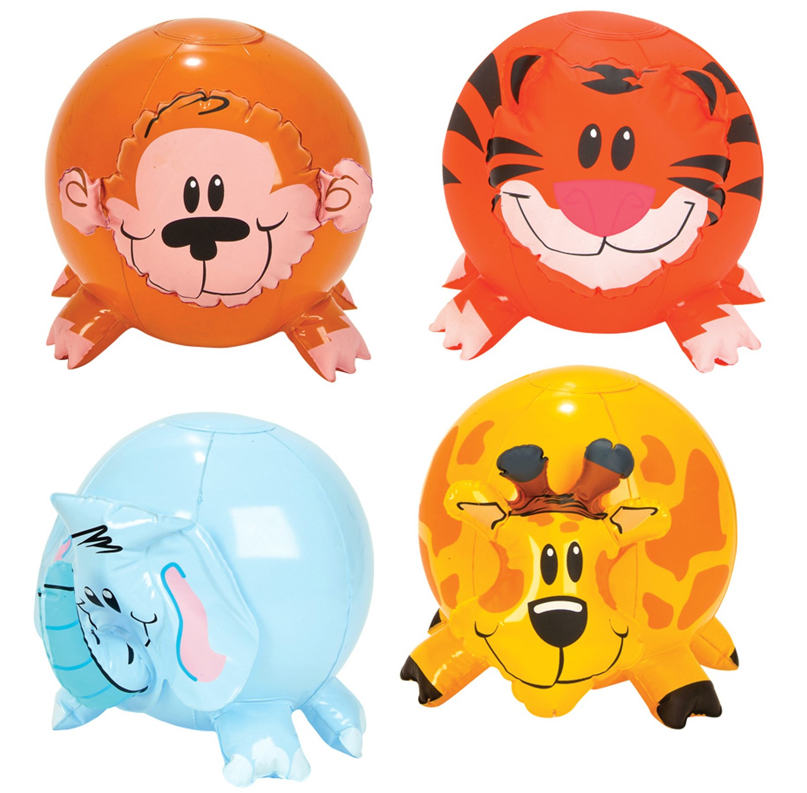 Inflatable Zoo Animal Beach Ball