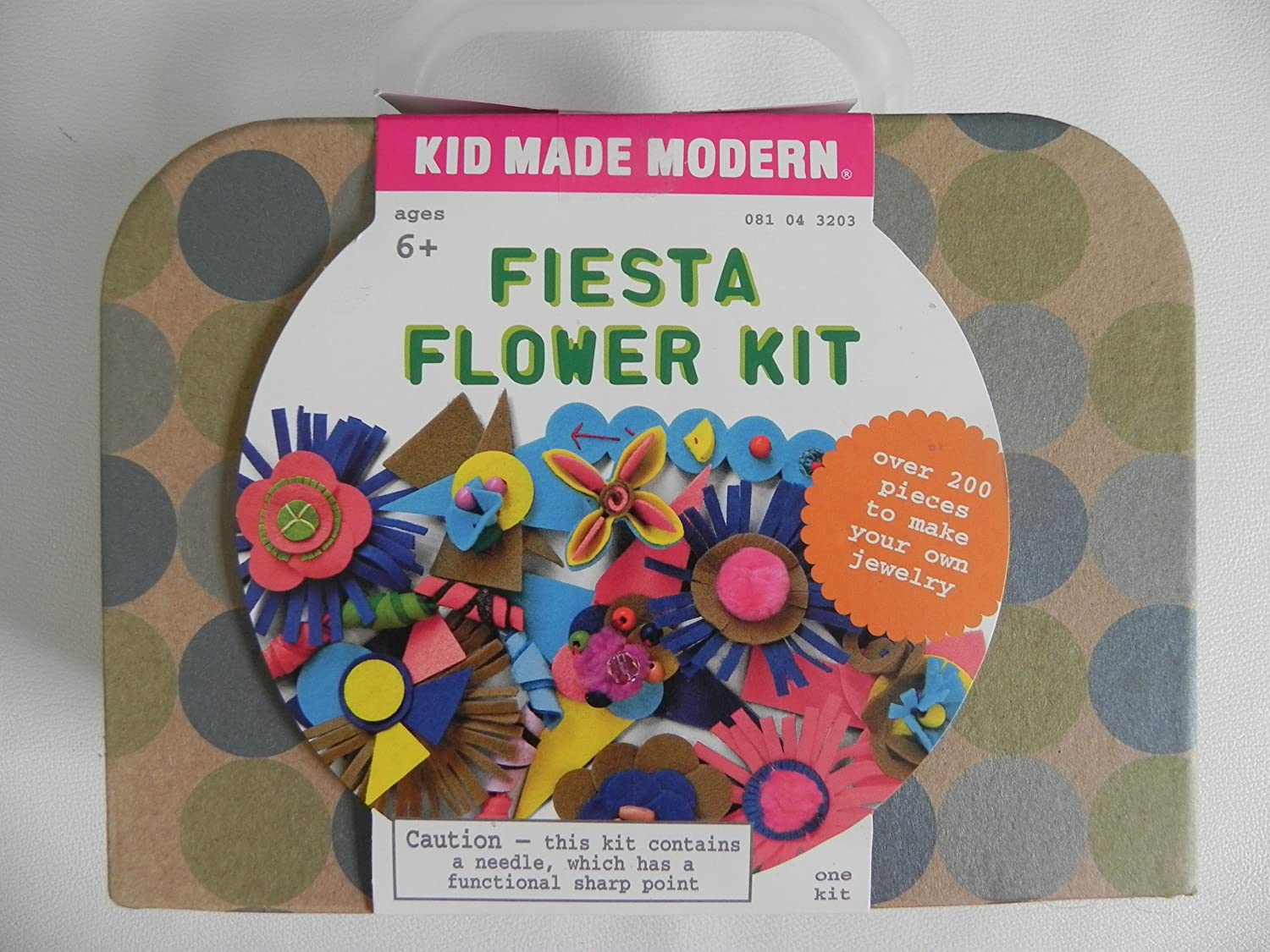 Easy Felt Flower Craft for Kids from Kid Made Modern