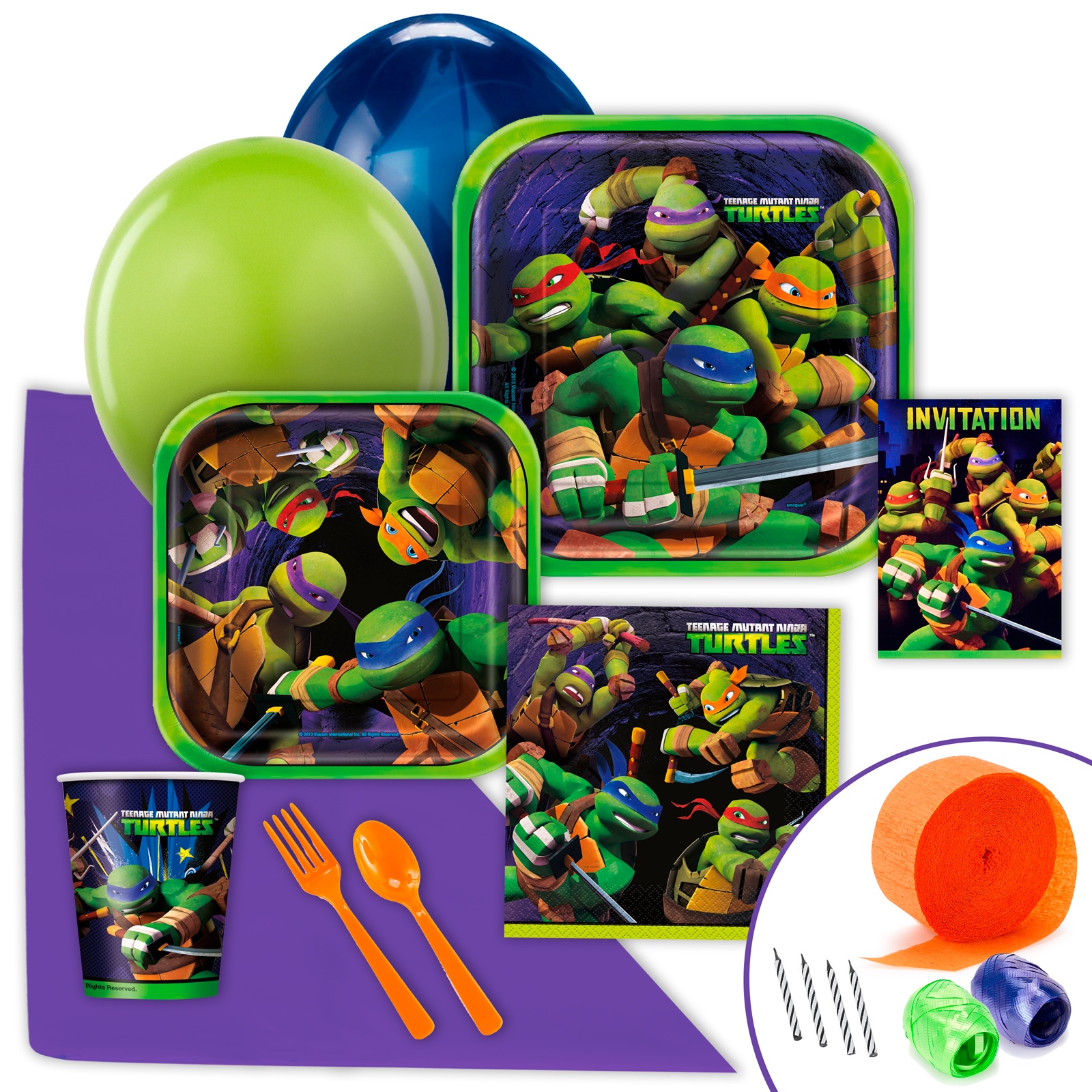 Teenage Mutant Ninja Turtles Party Supplies- My Kids Guide