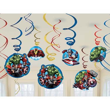 Avengers Assemble Swirl Decorations (12)