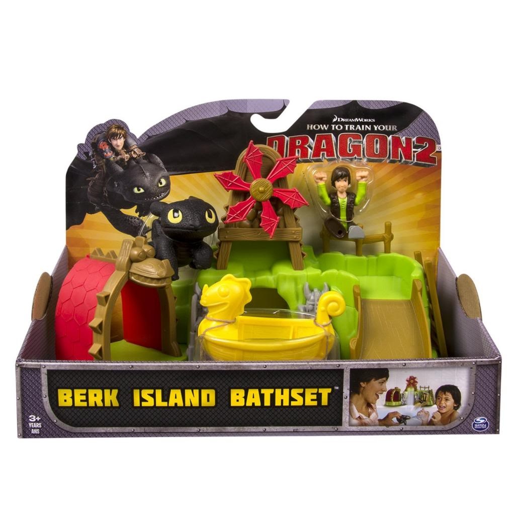 Berk Island Bathset How to Train Your Dragon toys for toddlers