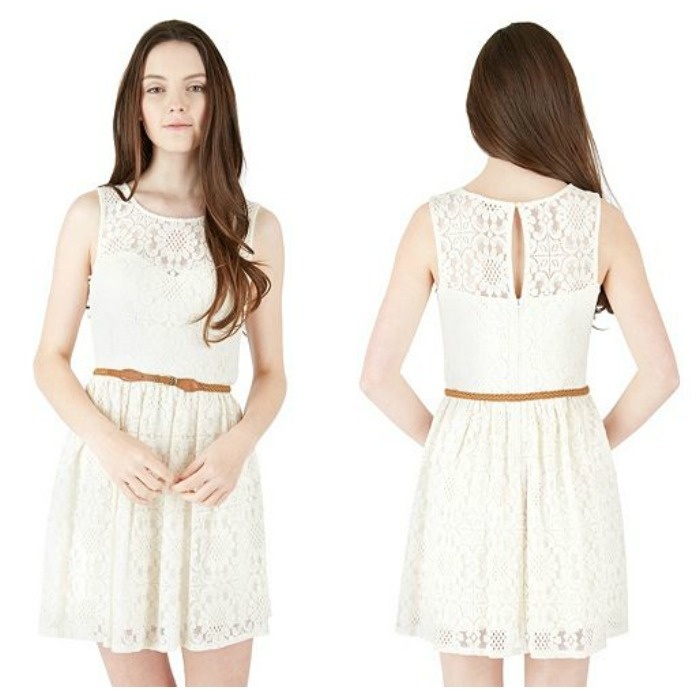 Graduduation Dress Idea: California Lace Skater Dress