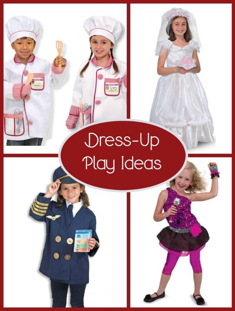 Costumes are perfect for encouraging creativity & imagination in kids! Check out a few of our favorite Melissa & Doug costumes that your kids will love!
