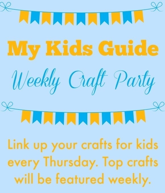 Join our New Weekly Crafts for Kids  Party! 