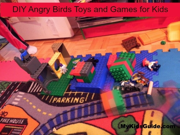 DIY Angry Birds Toys and Games for Kids