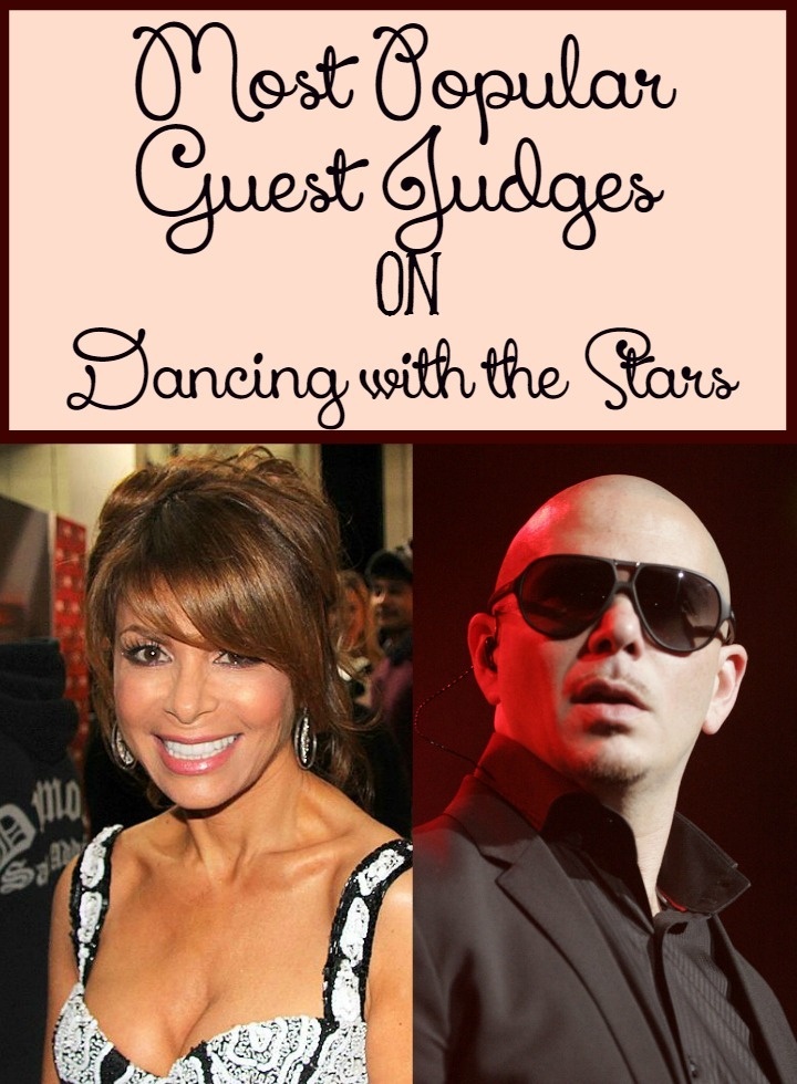 Dancing with the Stars Popular Guest Judges