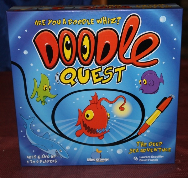 Be a Doodle Master with Doodle Quest Board Game for Kids