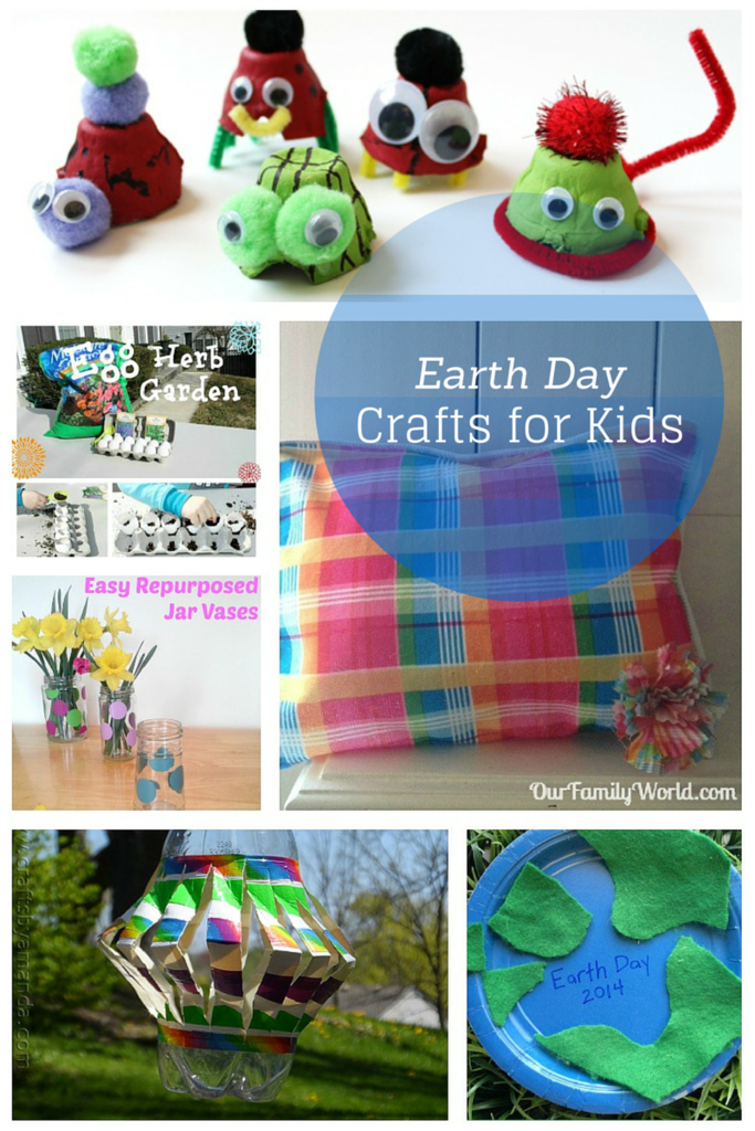 Teach kids about the importance of preserving our planet with these easy Earth Day crafts for kids! These eco-friendly DIY crafts are fun & educational!