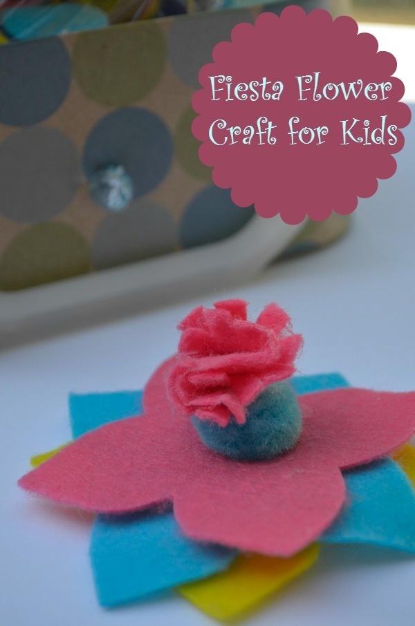 Fiesta Flower Craft for Kids