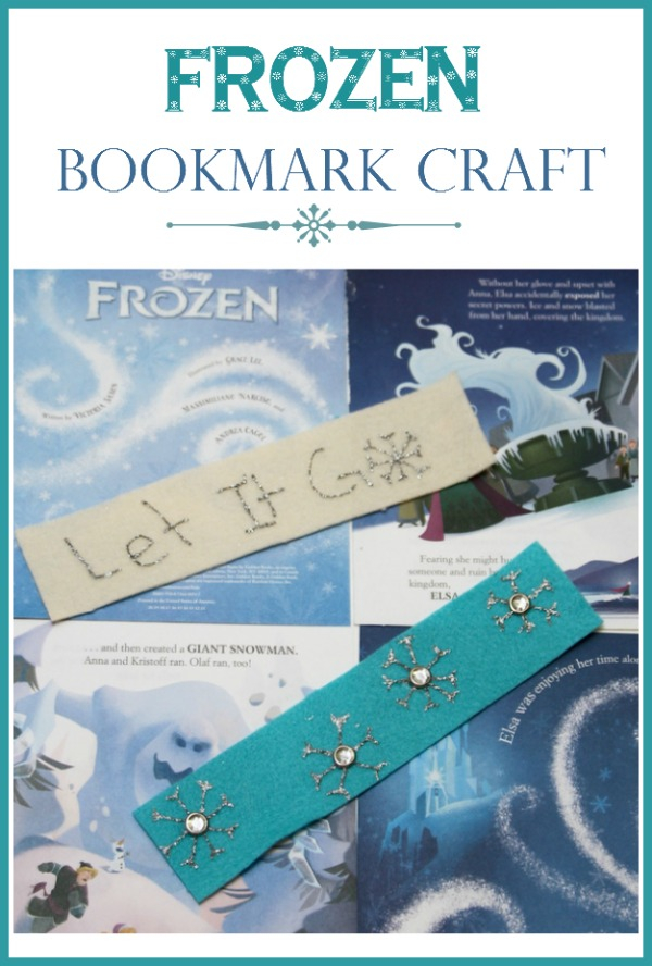 Frozen Craft for Kids | Mark Your Place in Arendelle with this Frozen Bookmark Craft for Kids!| MyKidsGuide.com