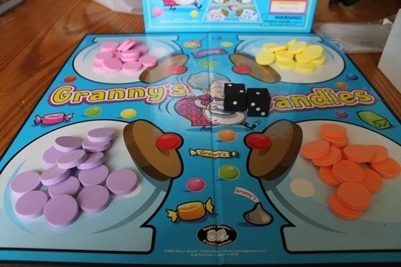 Super Duper makes great educational games for kids, like Granny's Candies!