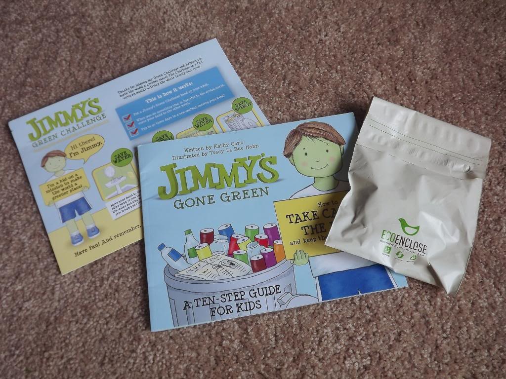 Jimmy's Gone Green Starter Kit and Book for Kids