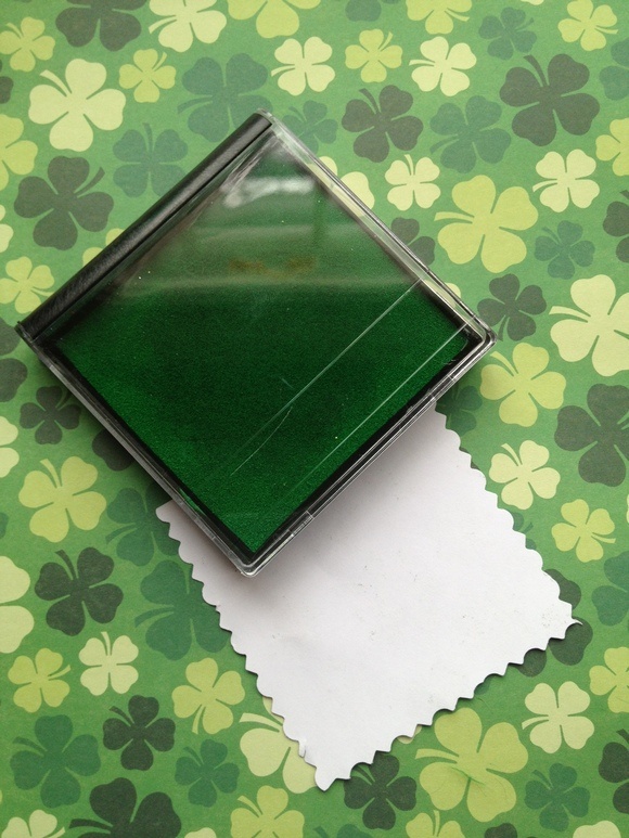 St. Patrick's Day Craft for Kids: Lucky Fingerprint Clovers