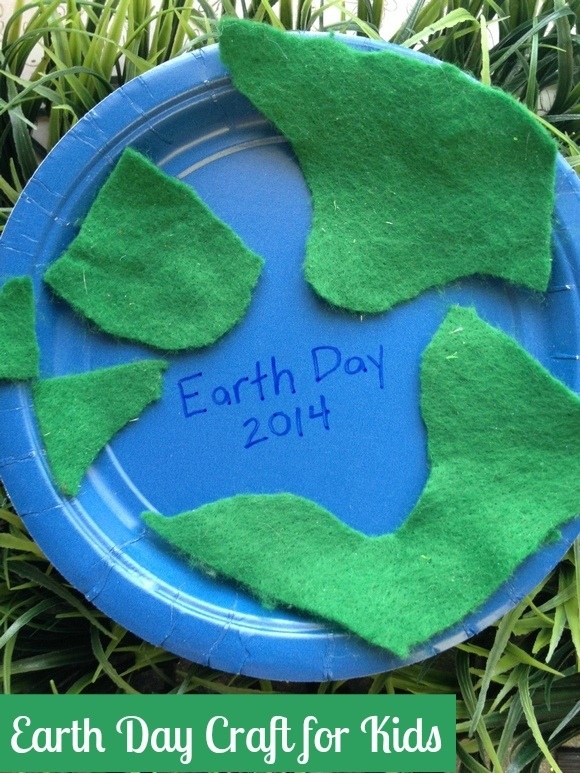 Earth Day Craft for Kids: Fun Earth Day Sign