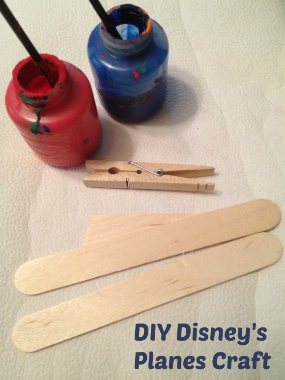 Disney Planes DIY Airplane Craft for Kids