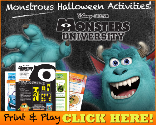 Monsters University: Mike & Sulley's Monstrous Halloween Activities 