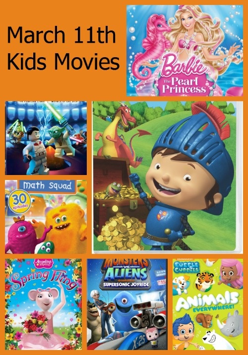 March Releases Movies for Kids & Families on DVD