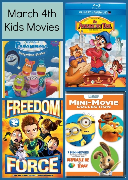 March Releases: Movies for Kids & Families on DVD 