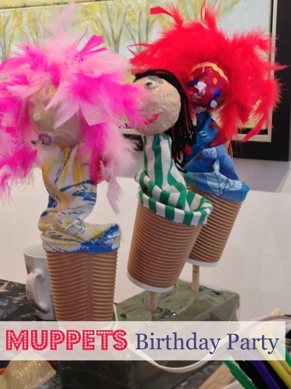 Muppets Birthday Party for Kids: Create Your Own Muppets!