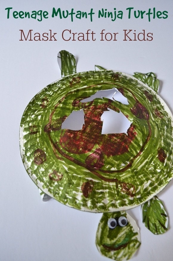 Ninja Turtles Craft for Kids: Make Your Own Cool Ninja Turtles Mask