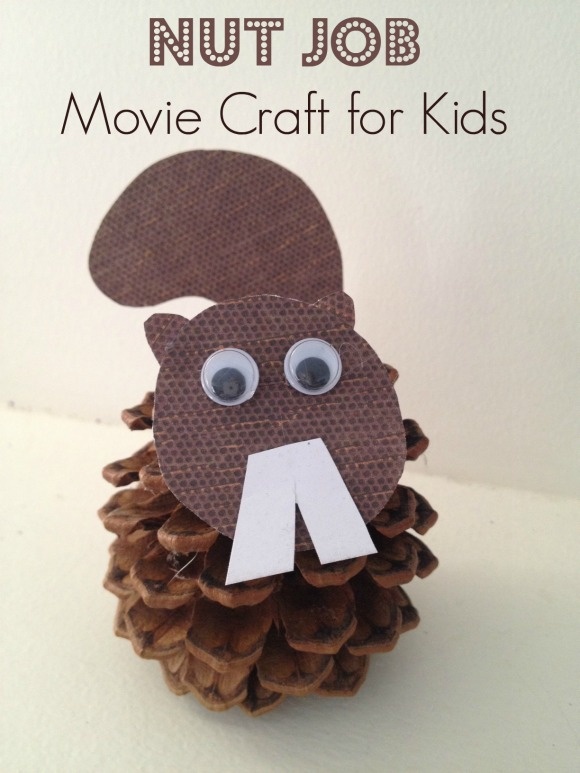 Nut Job Inspired Movie Craft for Kids