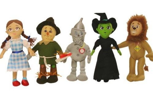 Wizard of Oz Toys for Preschoolers: Wizard of Oz 12" Plush Set: