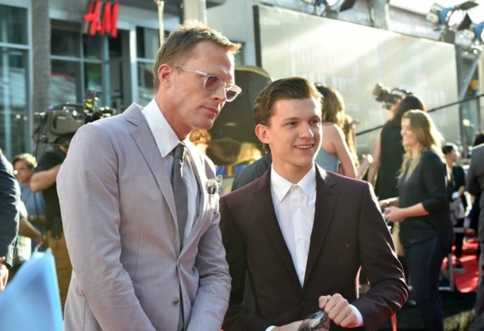  Paul Bettany and Tom Holland at the LA Premiere Of Captain America: Civil War