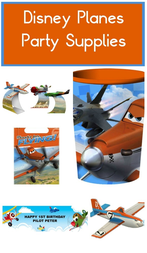 Cutest Disney Planes Party Supplies for Kids | MyKidsGuide.com