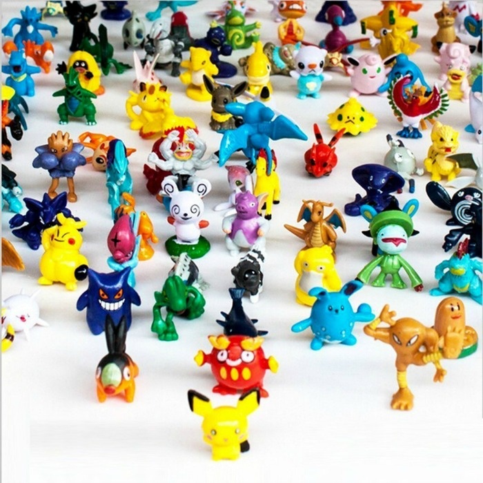 Pokemon Party Ideas: Play Pokemon Go in real life with these Pokemon figurines.