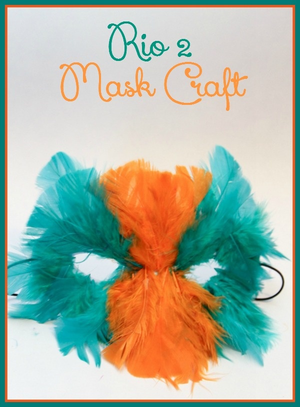 Get Ready for Halloween with This Rio 2 Mask Craft for Kids