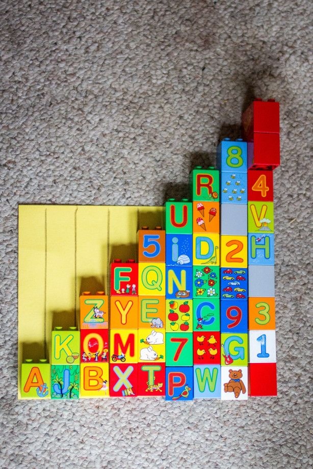 Educational LEGO Games for Toddlers: Graphing Numbers