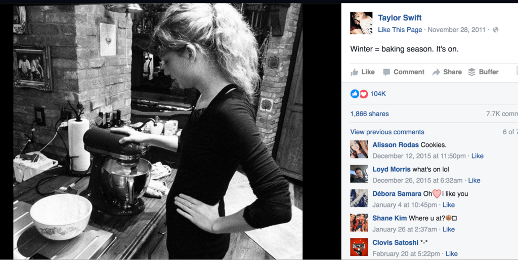 7 Of Taylor Swift's Best Facebook Posts Totally Worth Seeing 