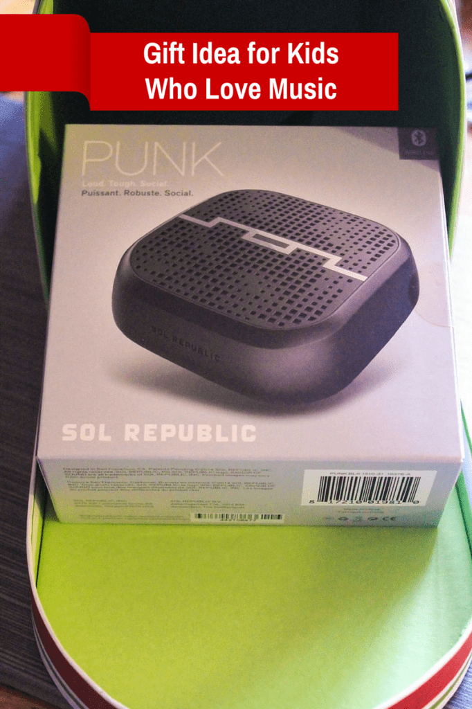 Rock your Christmas party for kids with a SOL REPUBLIC PUNK wireless Bluetooth speaker! It also makes a fantastic gift idea for kids who love music!