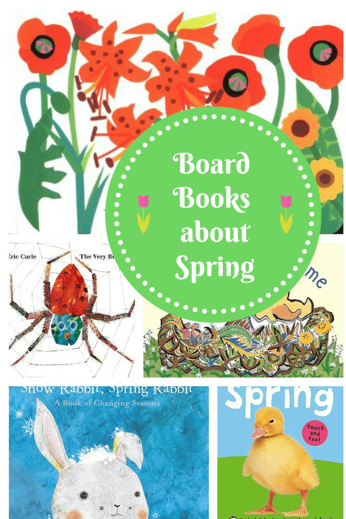 We're sharing a few of our favorite spring board books for babies! They're perfect for introducing the season to your little ones and encouraging literacy!