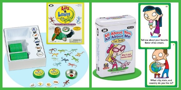 Educational Games for kids: Super Duper Lids 'n Lizards & Fun Deck 