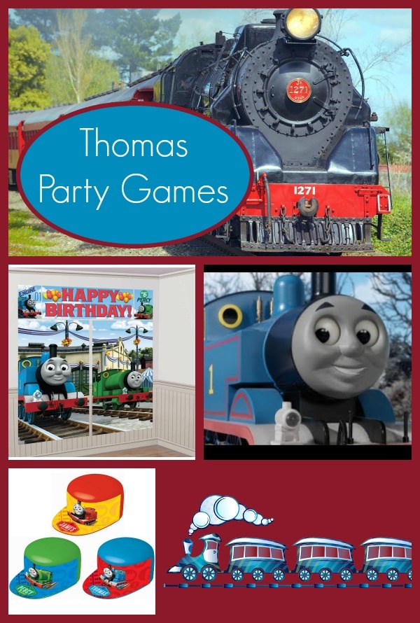 Thomas the Train Party Games for Kids