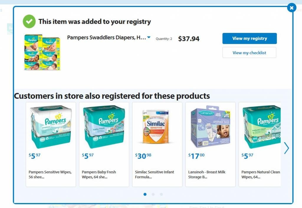Create the Ultimate Baby Registry with Walmart & Pampers