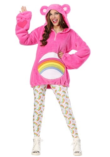 Care Bears Women's Deluxe Cheer Bear Hoodie Costume