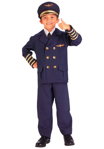 Child Airline Pilot Costume
