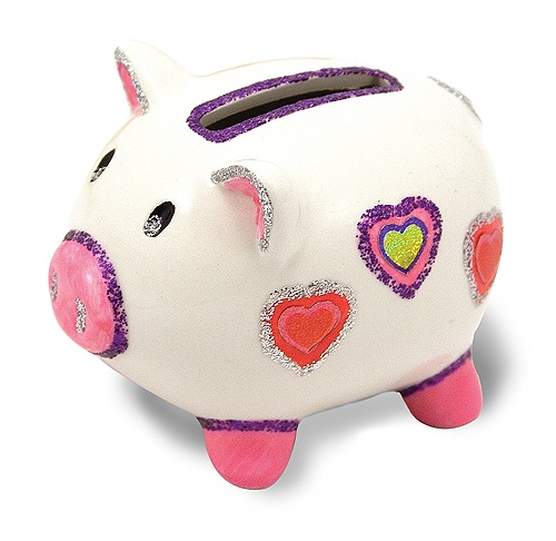 Decorate Your Own Piggy Bank from Melissa & Doug Easter Shop