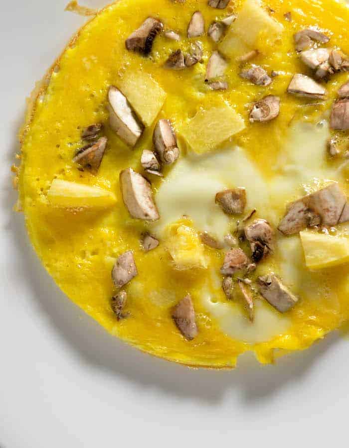 easy dinner recipe summer squash omeltte for kids