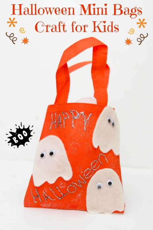 Scare up Some Fun With Mini Halloween Bags Craft for Kids |MyKidsGuide