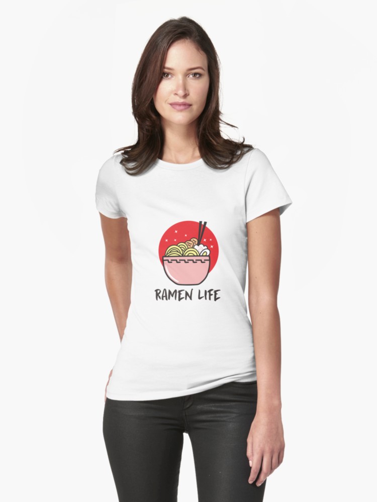 'Ramen Life T Shirt | Tasty Anime Noodle Bowl' T-Shirt by Dogvills